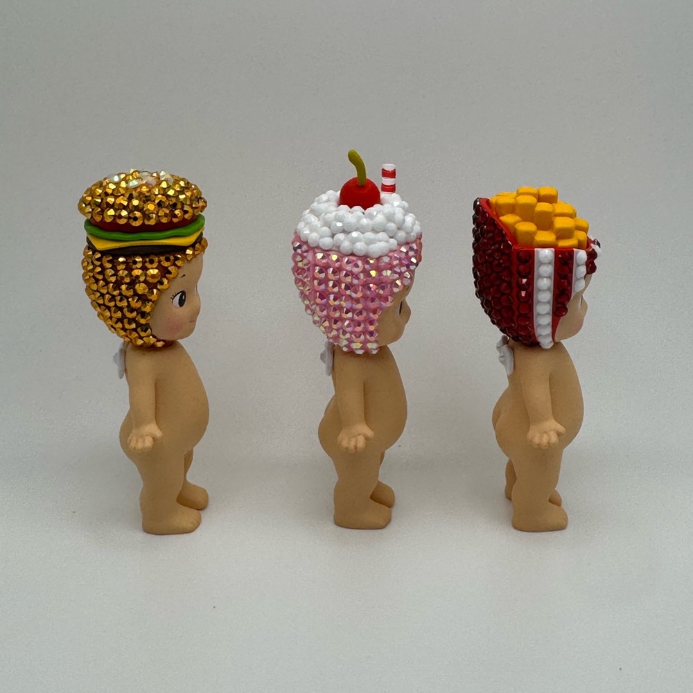 Custom Bedazzled Sonny Angel Statue Trio - Picture 2 of 5